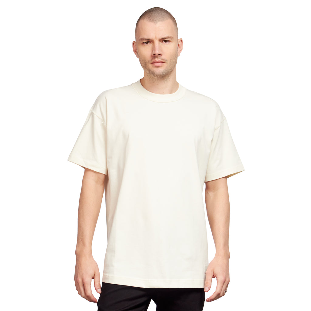 Oversized Crew Neck T-Shirt - Off-White  Eight-X WHITE S 