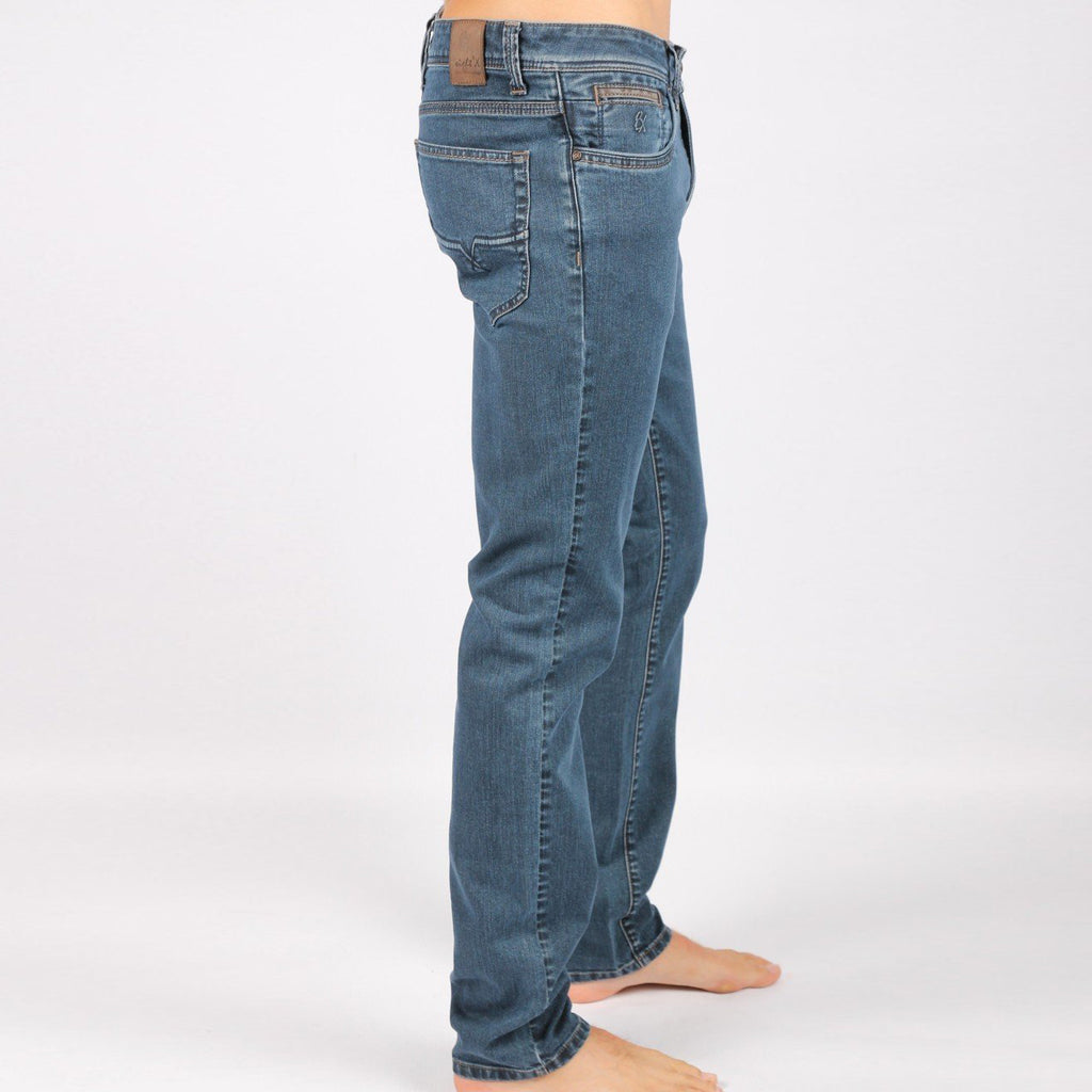 Blue Slim Fit Jeans #1023-06 Off Price Jeans EightX   