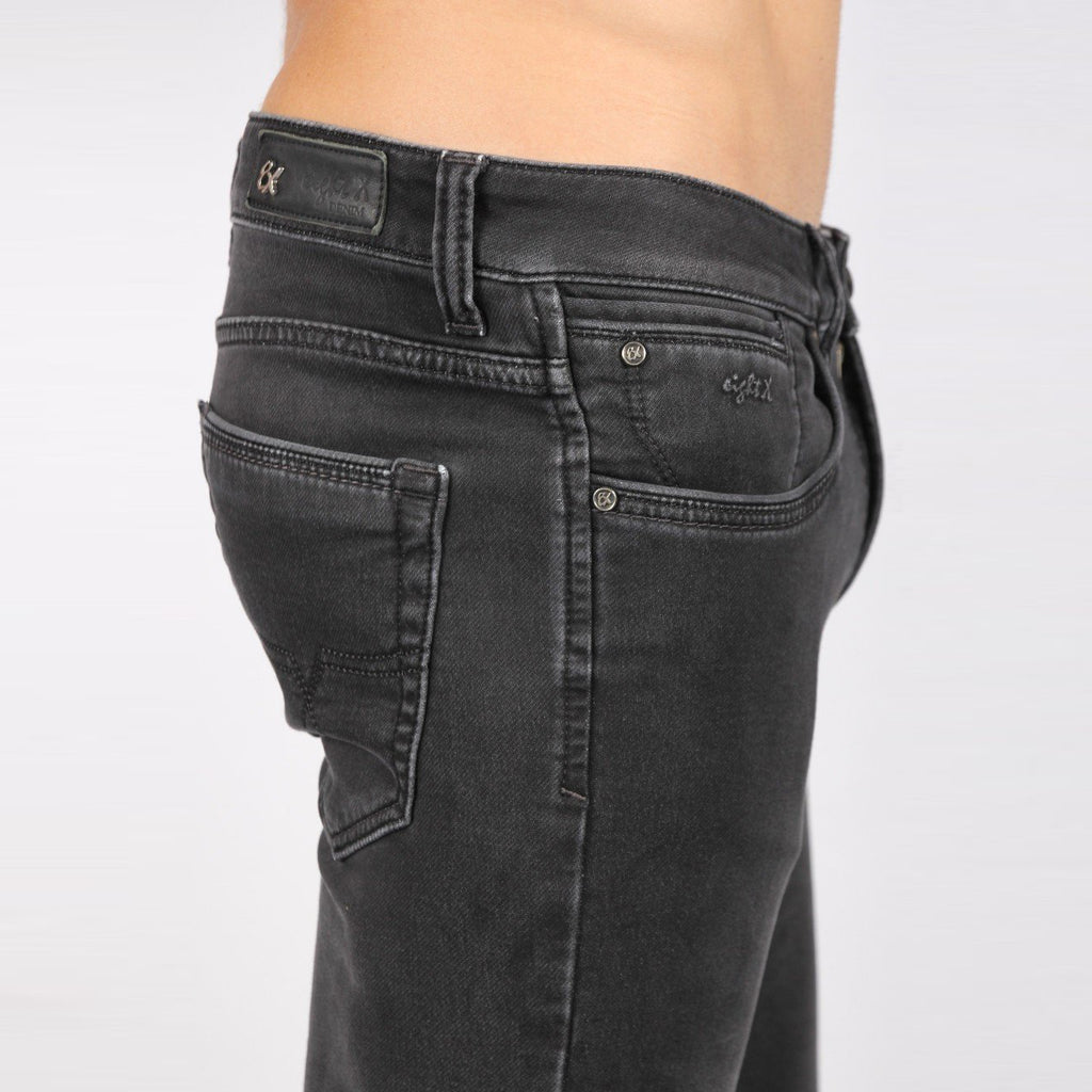 Black Slim Fit Jeans #1227-10 Off Price Jeans EightX BLACK 29 