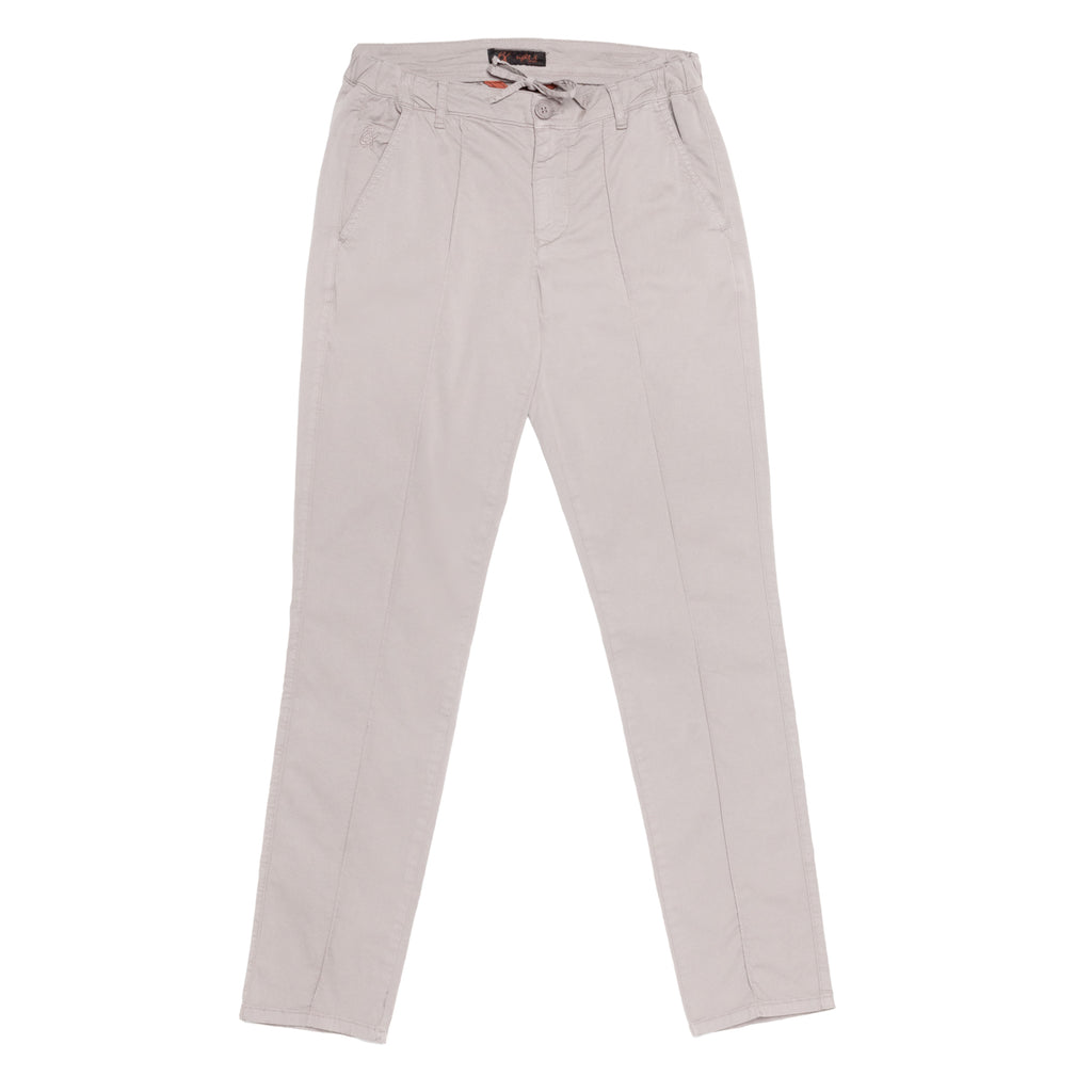 Chino Pants w/ Drawstring Waist - Harbor Grey Chino Pants Eight-X   