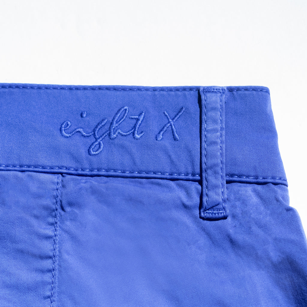 Slim Fit Chino Pants - Blue Chino Pants Eight-X   