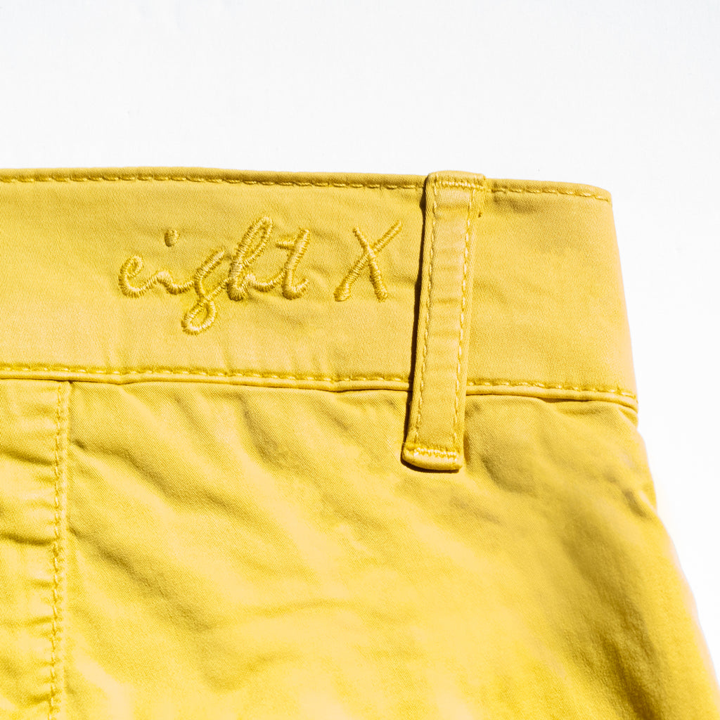 Slim Fit Chino Pants - Mustard Yellow Chino Pants Eight-X   