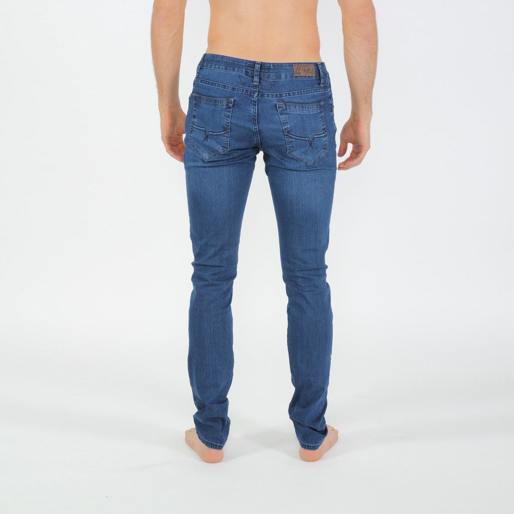 Slim Fit Dark Blue Jeans #EIG-25 Off Price Jeans EightX   
