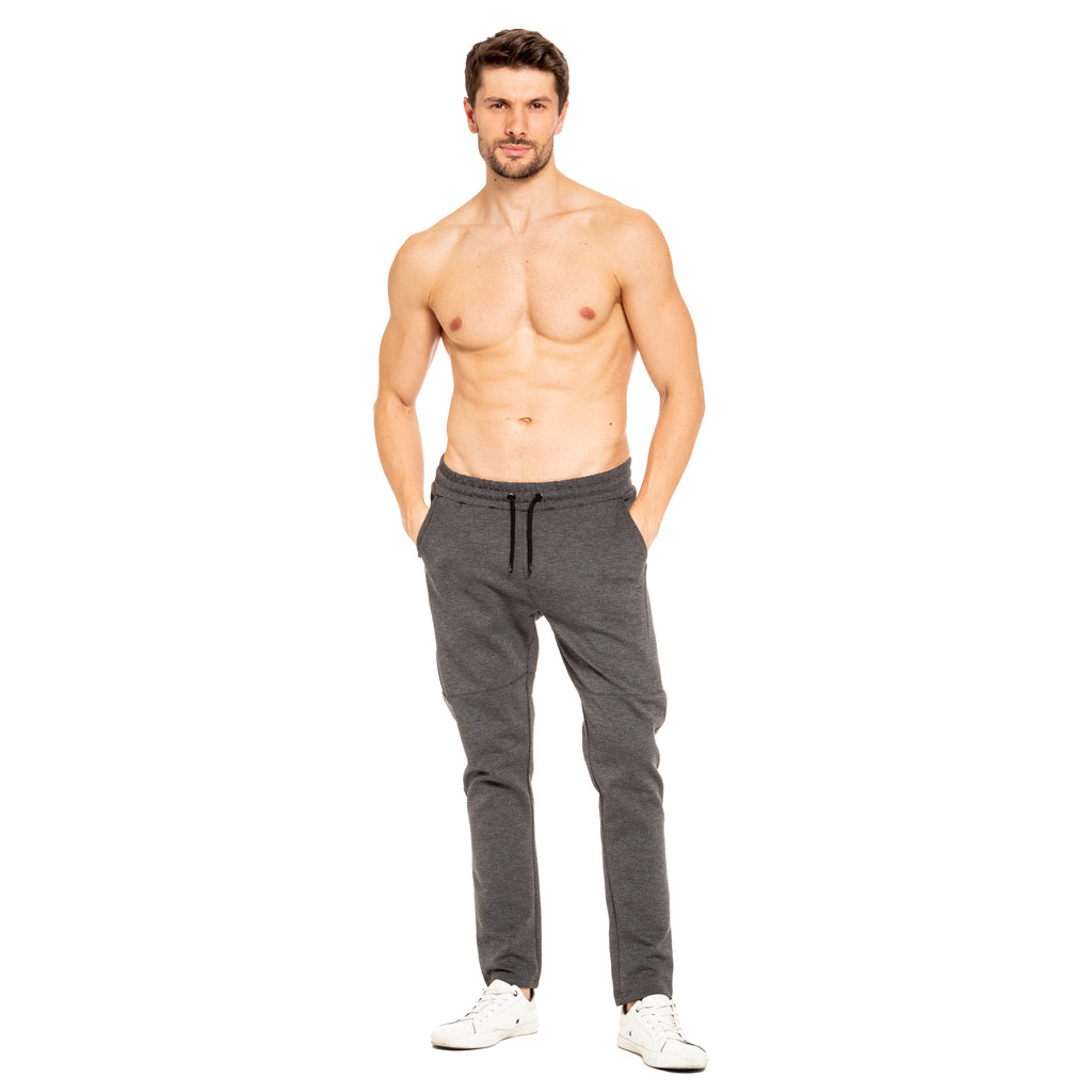 Relaxed Fit Sweatpants - Grey Sweatpants Eight-X   