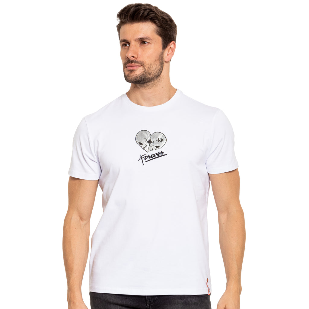 Immortal 8X Street T-Shirt - White Graphic T-Shirts Eight-X WHITE S 