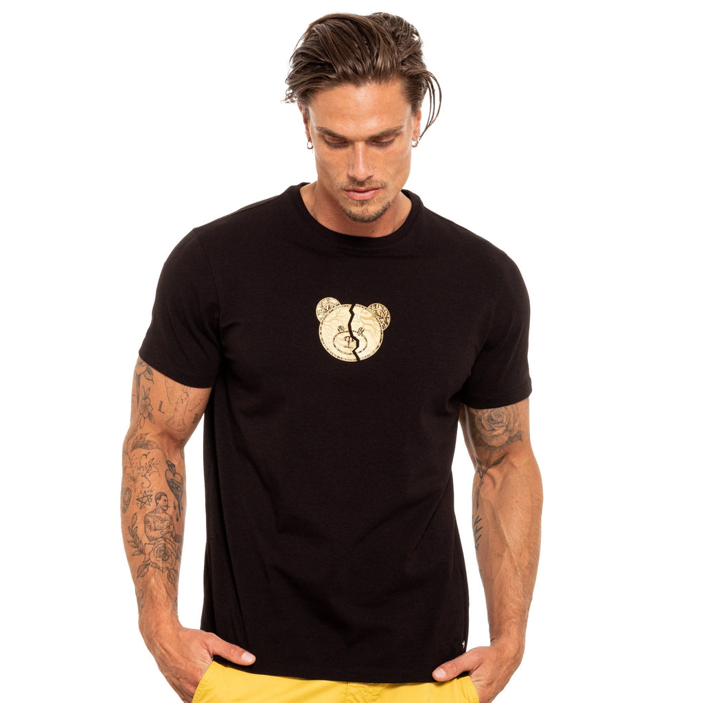 That Bear 8X Street T-Shirt - Black Graphic T-Shirts Eight-X BLACK S 