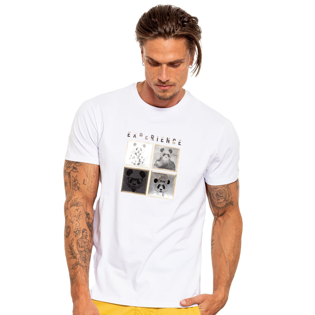 Experience 8X Street T-Shirt - White Graphic T-Shirts Eight-X WHITE S 