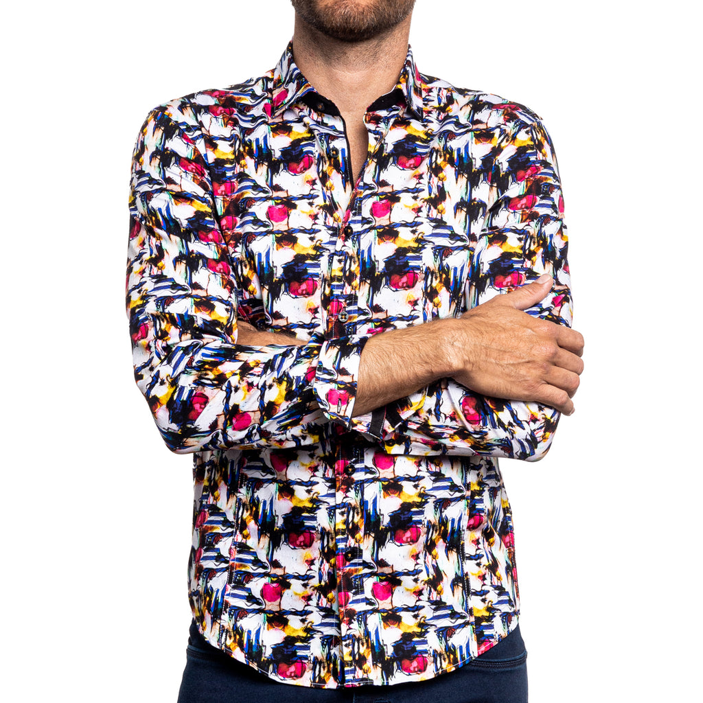 The Dreamer PM Edition Button Down Shirt Long Sleeve Button Down Eight-X MULTI S 