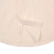 Essential Linen Long Sleeve Button Down Shirt - Beige Short Sleeve Shirts Eight-X