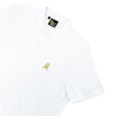 Adrián FROG Gold Edition Polo - White Shirts Eight-X WHITE S
