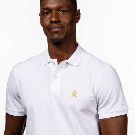 Adrián FROG Gold Edition Polo - White Shirts Eight-X