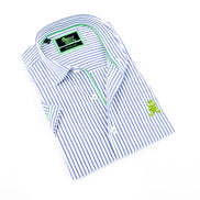 Alvaro - Indigo Short Sleeve Shirt Shirts EightX NAVY S