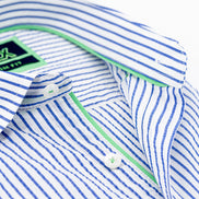 Alvaro - Indigo Short Sleeve Shirt Shirts EightX