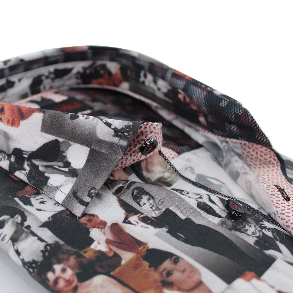 Audrey Hepburn Button Down Shirt Shirts Eight-X
