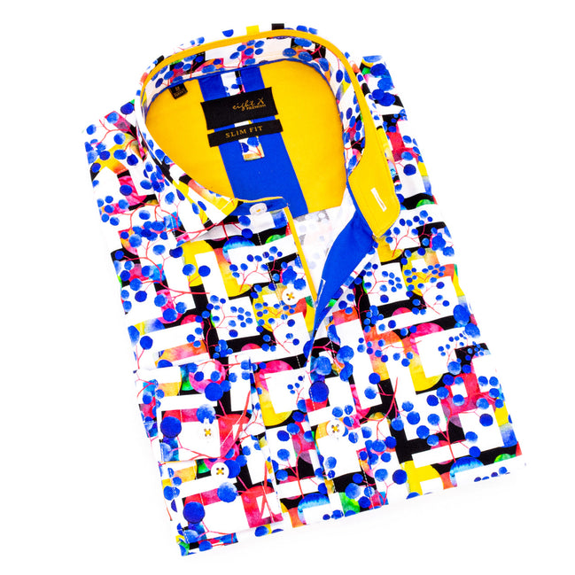 Berry Good Button Down Shirt Shirts EightX MULTI S