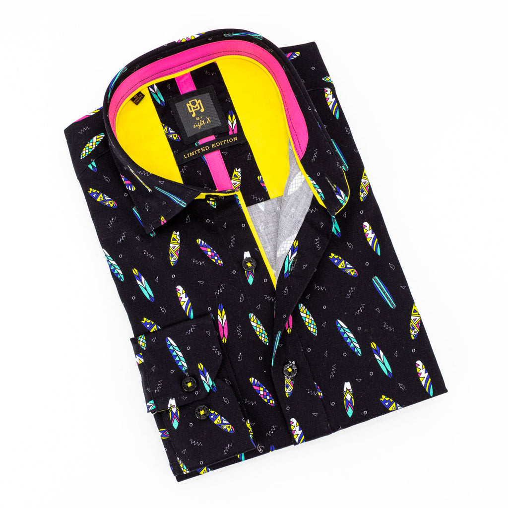 Black Summer PM Edition Button Down Shirt Shirts Eight-X