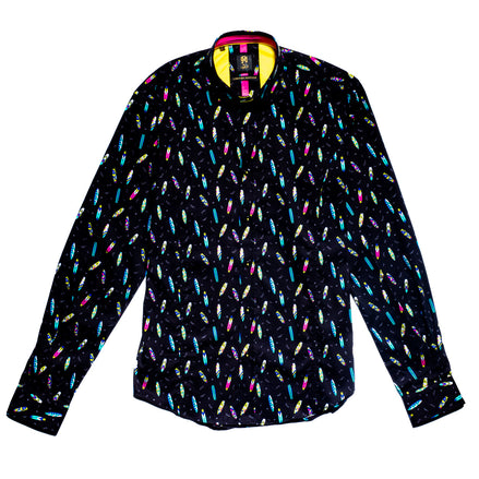 Black Summer PM Edition Button Down Shirt Shirts Eight-X