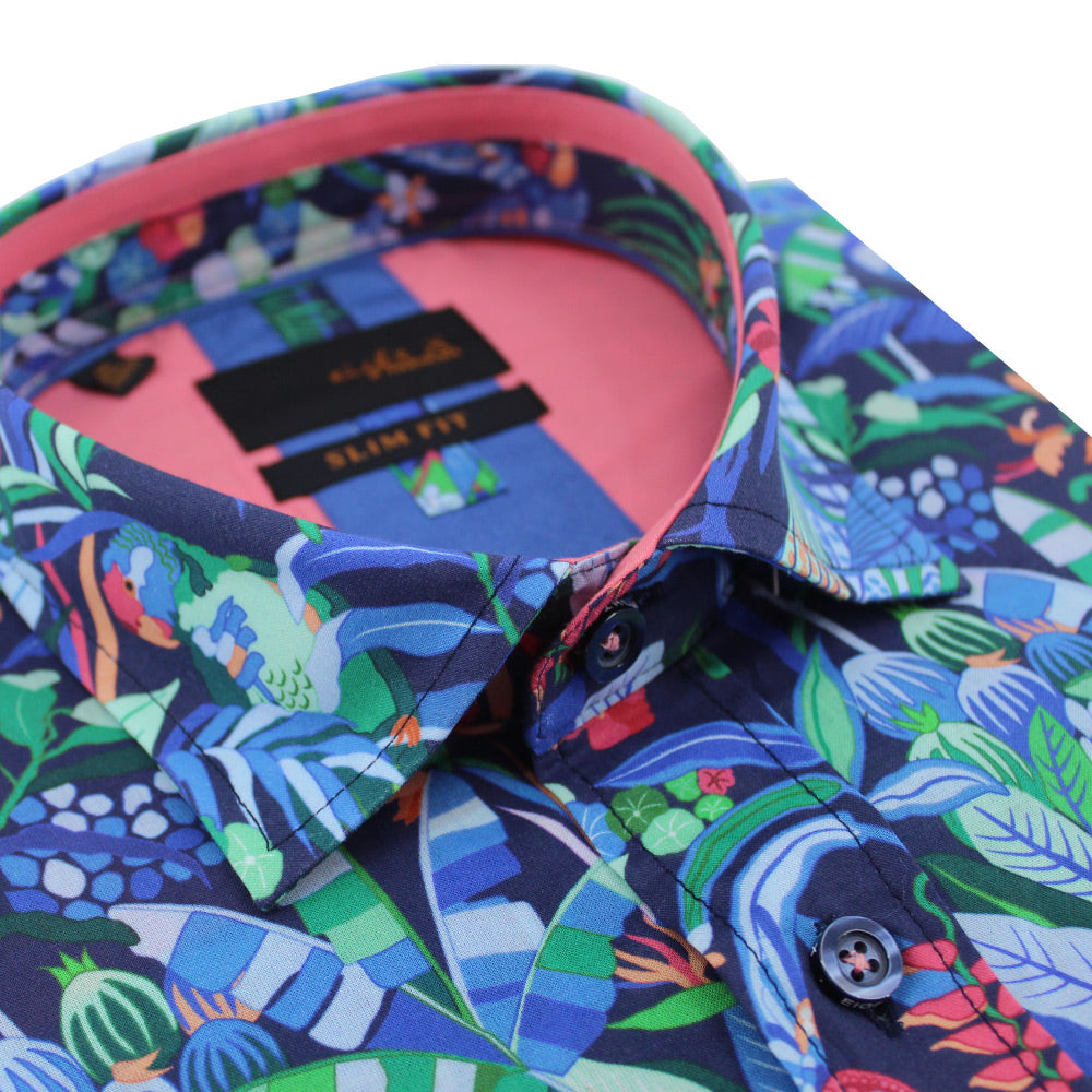 Brazilian Rain Forest Short Sleve Shirt Shirts Eight-X