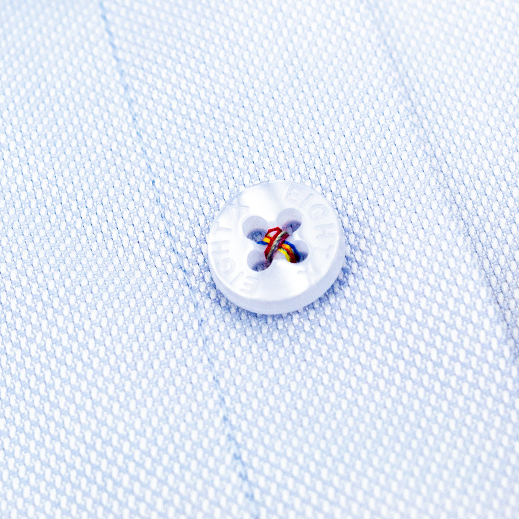 Colores Edition Oxford FROG Shirt - Blue Shirts EightX