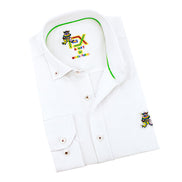 Colores Edition Oxford FROG Shirt - White Shirts EightX WHITE S