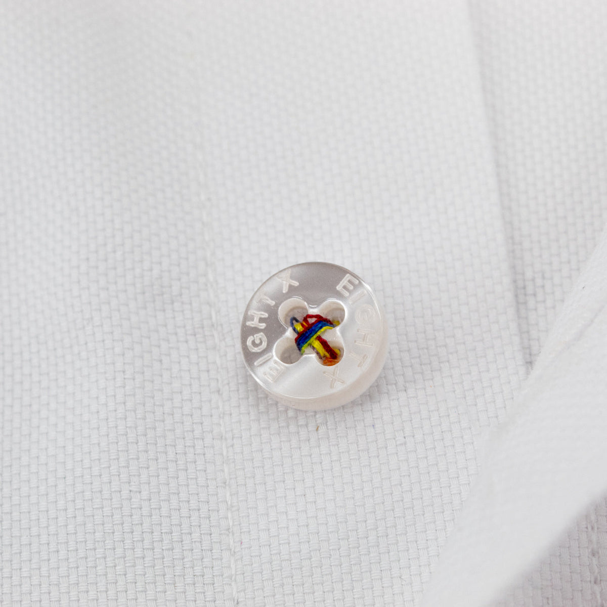 Colores Edition Oxford FROG Shirt - White Shirts EightX