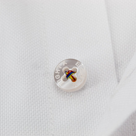 Colores Edition Oxford FROG Shirt - White Shirts EightX