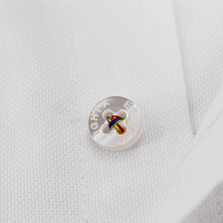 Colores Edition Oxford FROG Shirt - White Shirts EightX