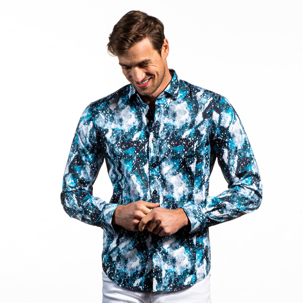 Cosmic Breeze Button Down Shirt Shirts Eight-X