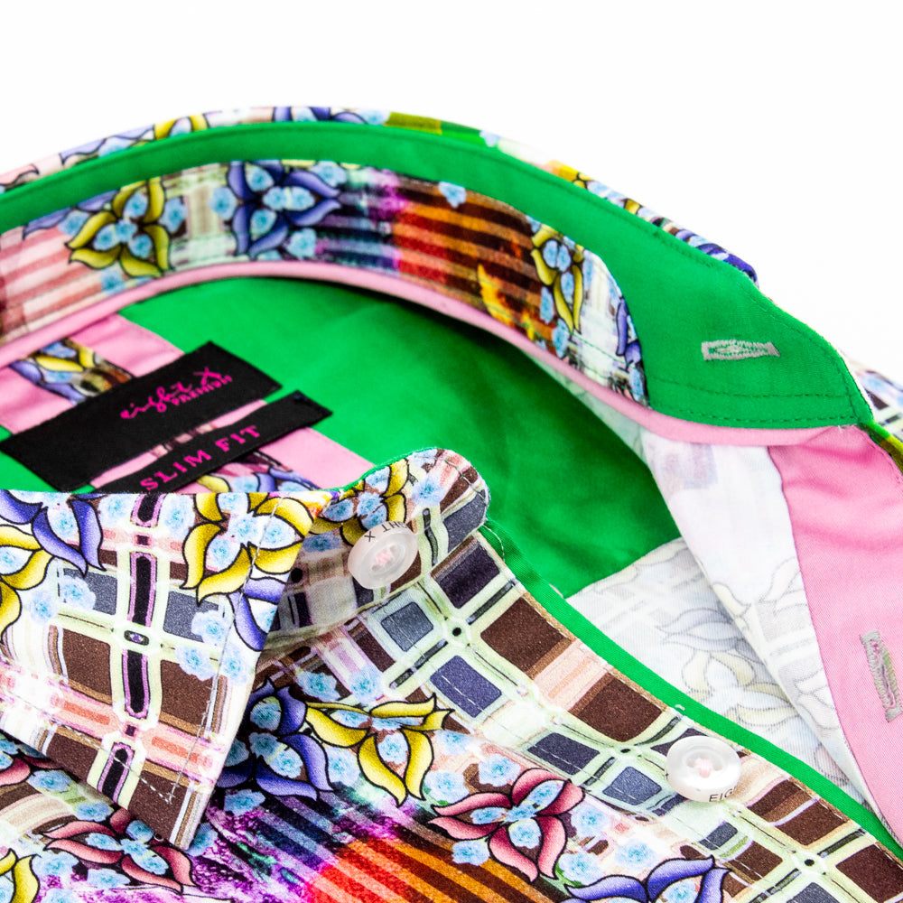 Dance Dance Revolution Button Down Shirt Shirts Eight-X