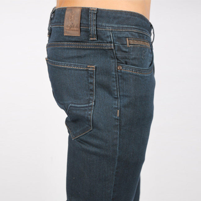 Dark Blue Slim Fit Jeans #1023-07 Jeans EightX NAVY 29