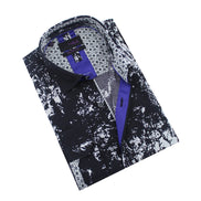 Deep Static Button Down Shirt Shirts Eight-X BLACK S