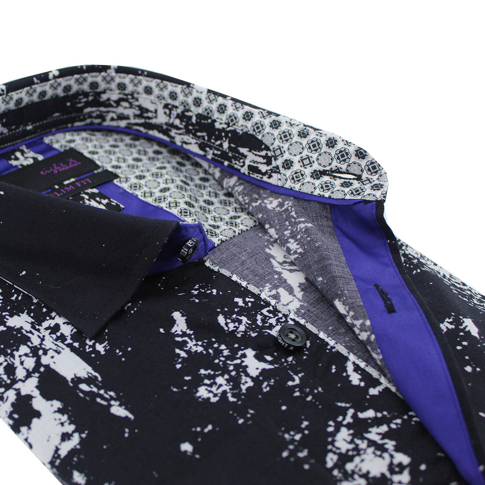 Deep Static Button Down Shirt Shirts Eight-X