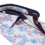 Distressed Wildflower Button Down Shirt Shirts Eight-X