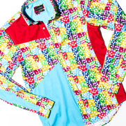 Domino Effect Button Down Shirt Shirts EightX
