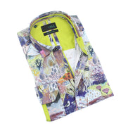 Earthy Forest Button Down Shirt Shirts Eight-X MULTI S