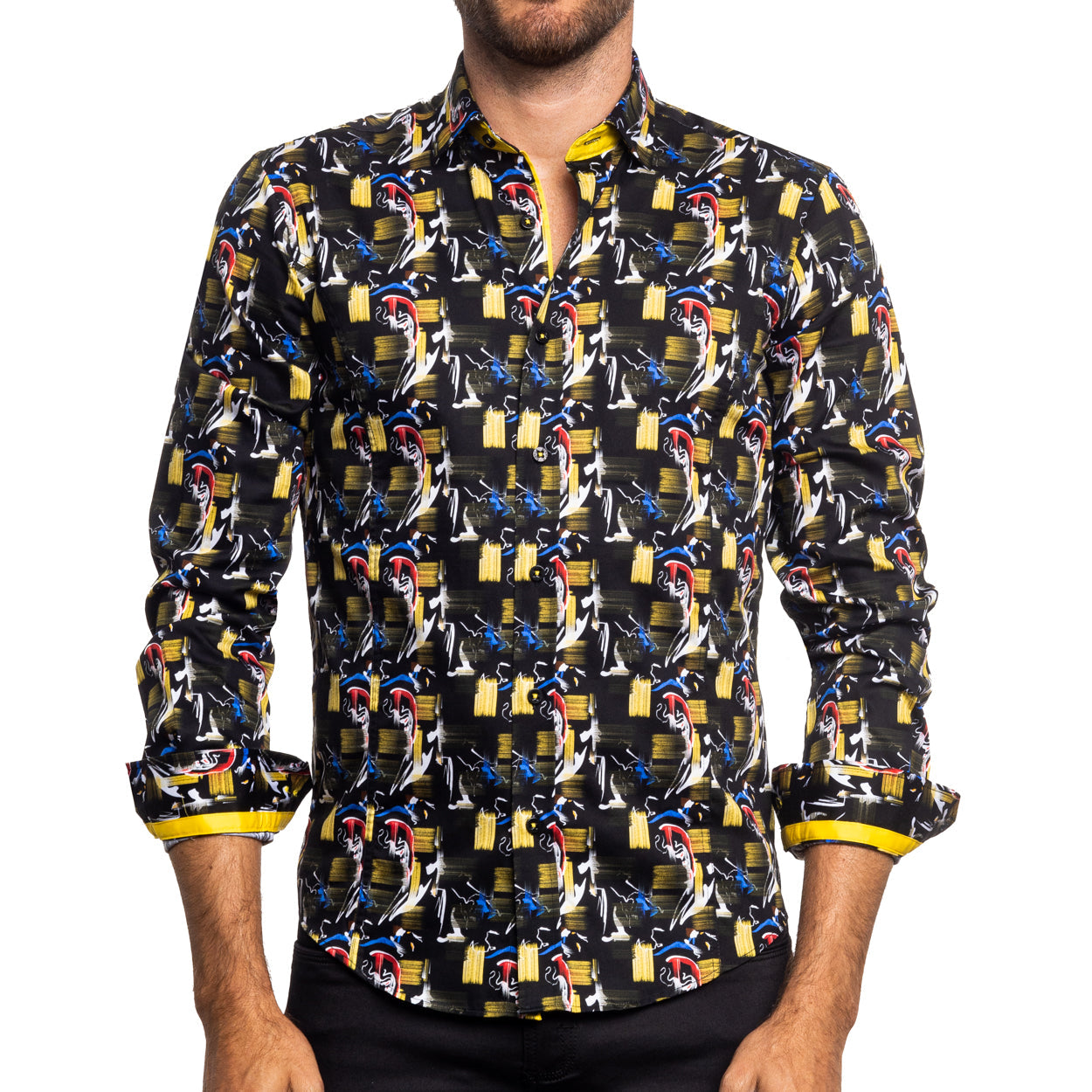 Electrobrush PM Edition Button Down Shirt Shirts Eight-X BLACK S