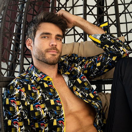 Electrobrush PM Edition Button Down Shirt Shirts Eight-X
