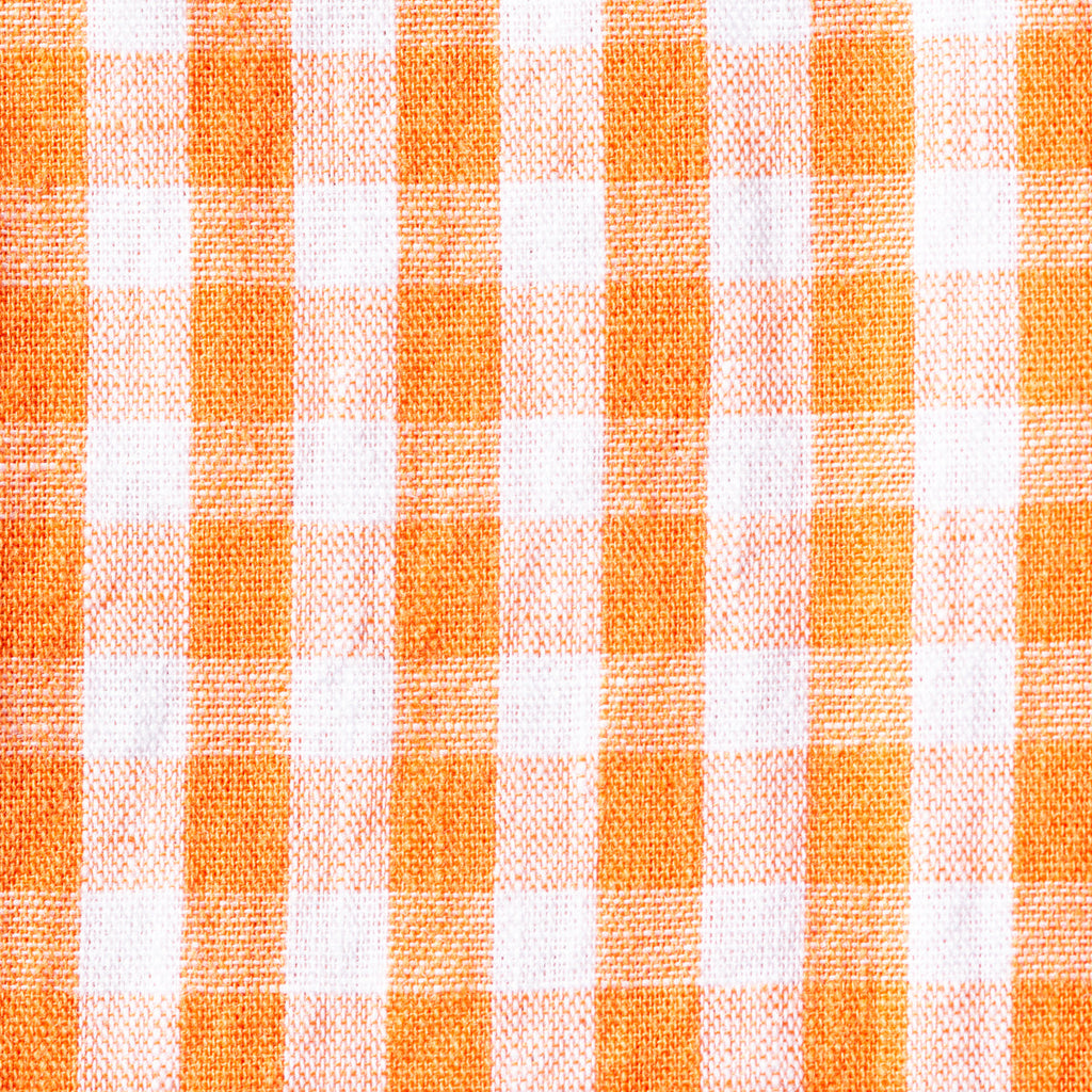 Harvard Yard FROG Linen Shirt - Orange Shirts EightX