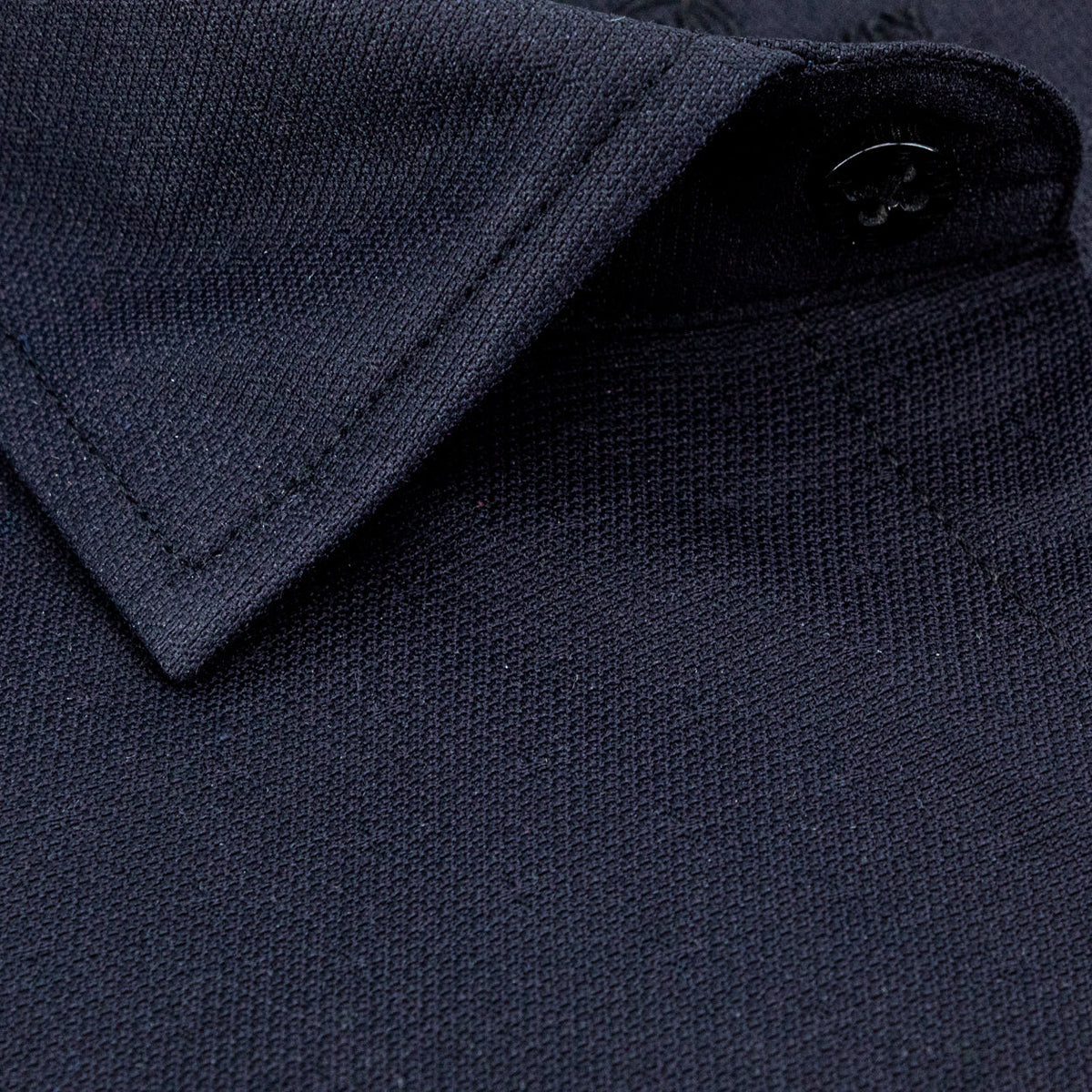 Jacquard Button Down Shirt - Black Shirts EightX