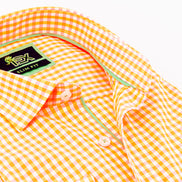 Julian - Orange/Pink Button Down Shirt Shirts EightX