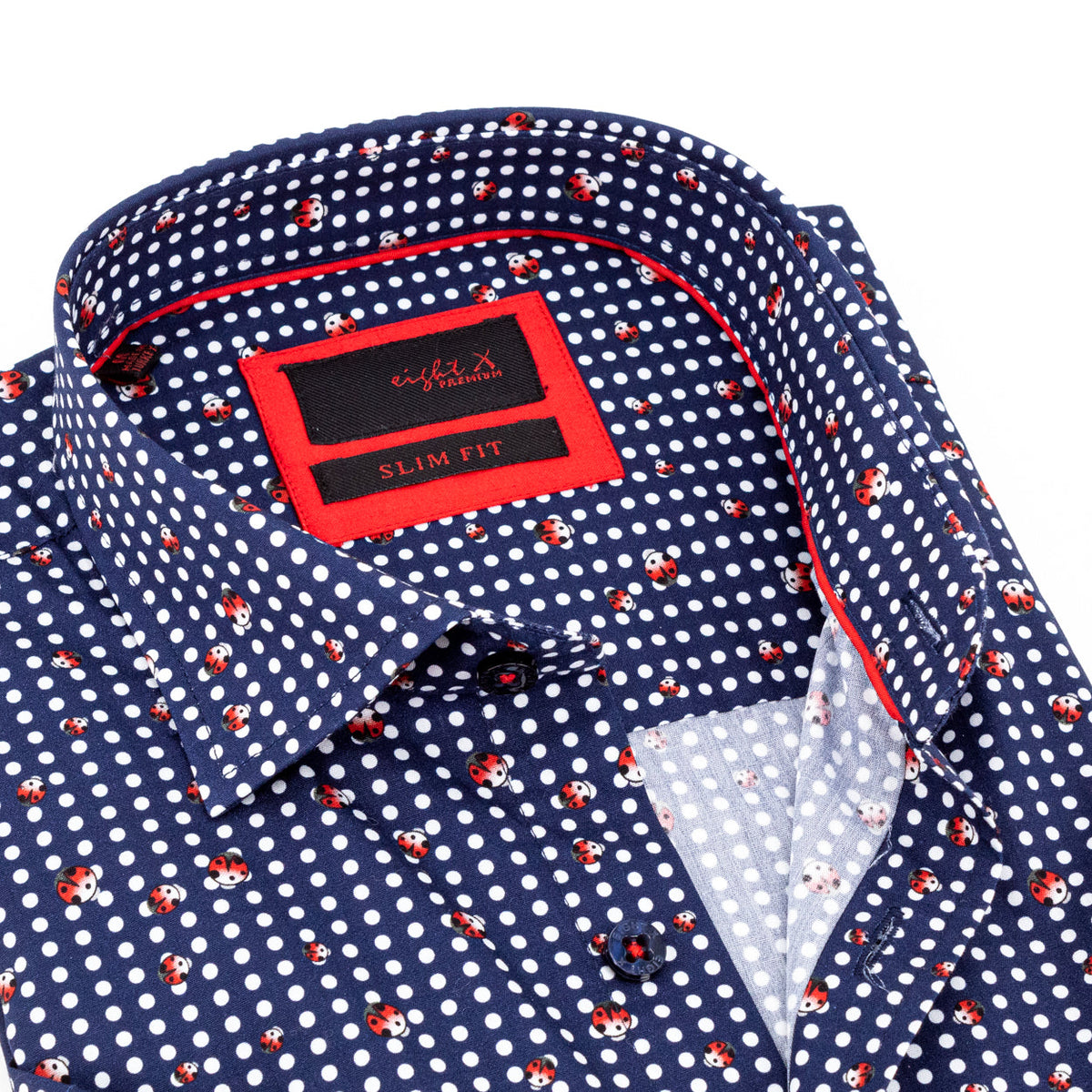 Lady Luck Short Sleeve Button Down Shirt Shirts EightX