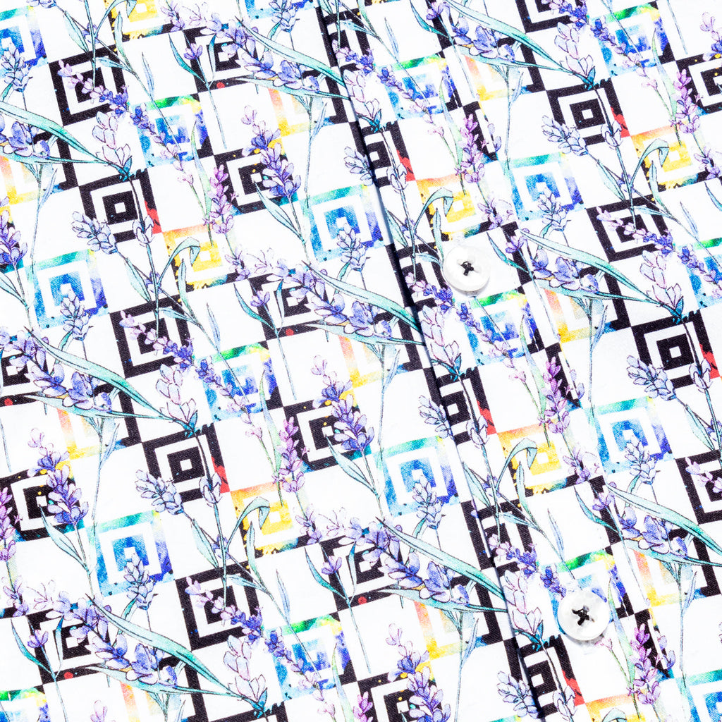 Lavender Sewn Dreams PM Edition Button Down Shirt Shirts Eight-X