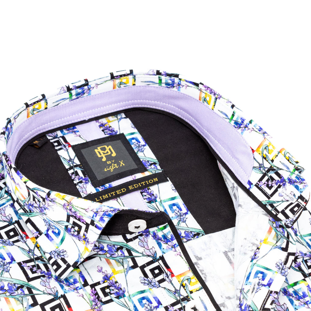 Lavender Sewn Dreams PM Edition Button Down Shirt Shirts Eight-X