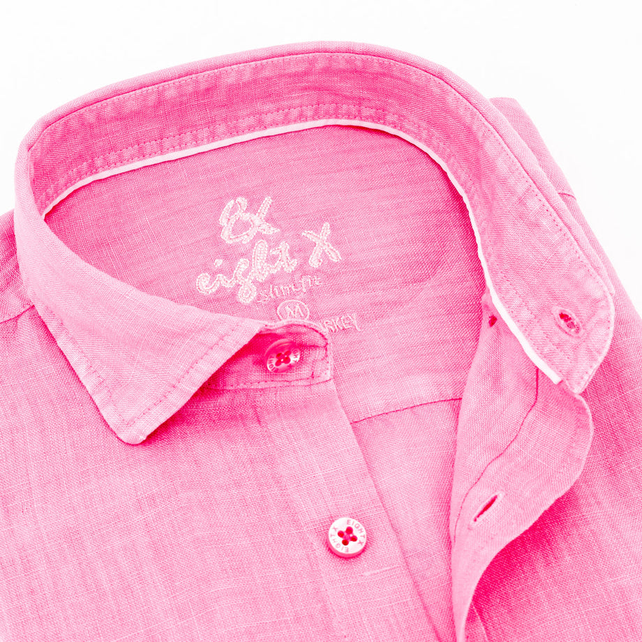 Linen Button Down Shirt | Designer Menswear | Eight X – Eight-X