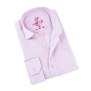 Linen Button Down Shirt - Rosé Shirts Eight-X PINK S