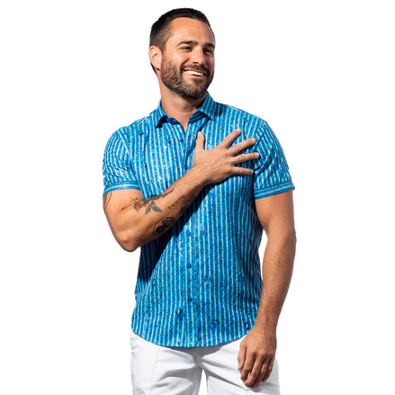 Liquid Lucidity Short Sleeve Shirt Shirts Eight-X