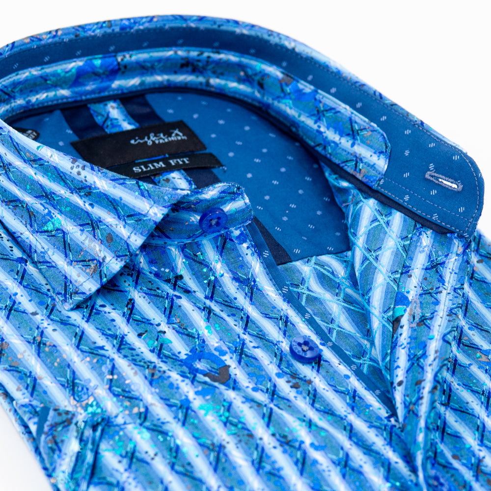 Liquid Lucidity Short Sleeve Shirt Shirts Eight-X