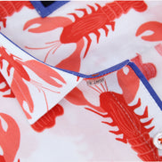 Lobster Print Short Sleeve Shirt Shirts Eight-X