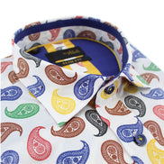 Mod Paisley Short Sleeve Shirt Shirts Eight-X