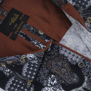 Moroccan Tapestry Paisley Button Down Shirt Shirts Eight-X